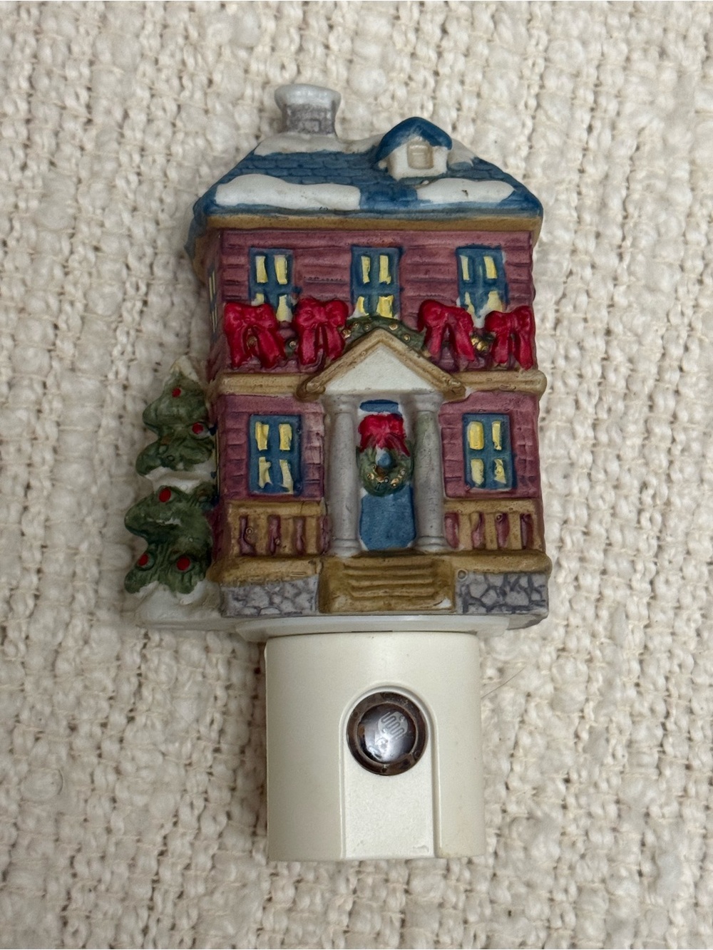 Christmas Ceramic Festive House Night Light